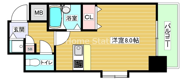 【間取り】 | ディナスティ福島