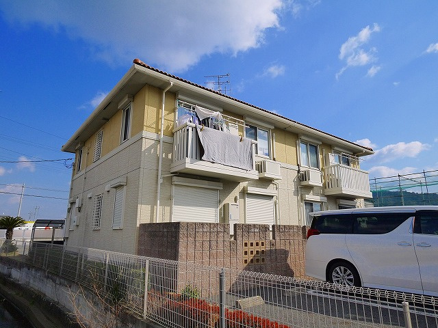 タウン ビビ　Ｄ棟の外観|外観は落ち着いています