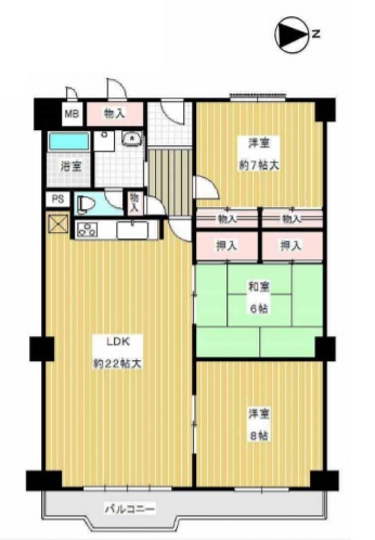 ◆箕面市◆ペット飼育可能♪全居室6帖以上◆OTCセントラルハイツ◆の画像