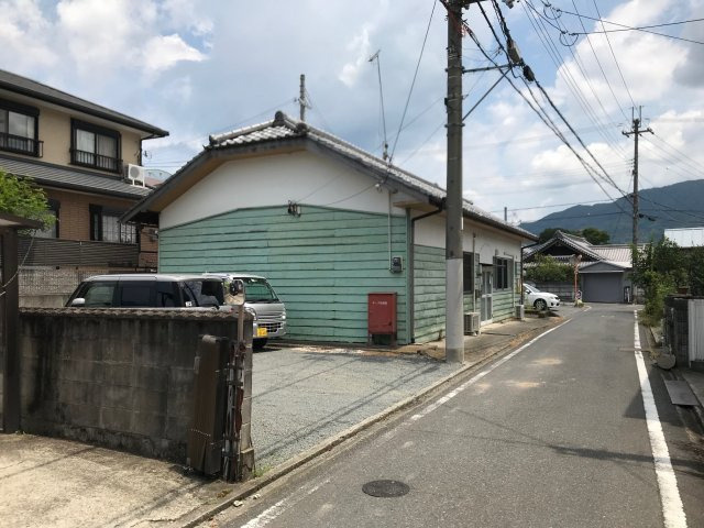 紀の川市藤崎・土地・56669の前面道路含む現地写真