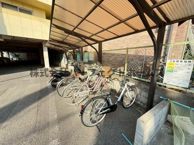 ハーモニーヒルズ桜丘のその他共用部分|駐輪スペースです