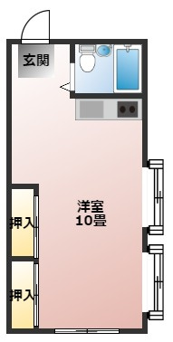 【間取り】 | 御領ハイツ