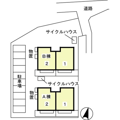 【区画図】 | エクセルガーデンハイツ