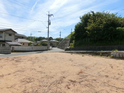 【外観】 | 土地　玉島八島　全1区画　46.80坪 | 土地全体像になります。西側、敷地内より撮影