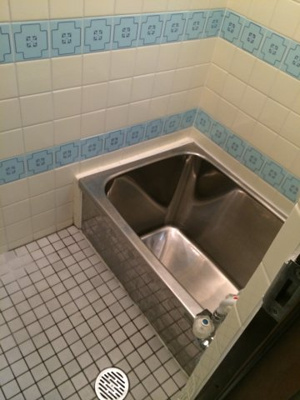 【浴室】 | 勧修寺西金ヶ崎貸家