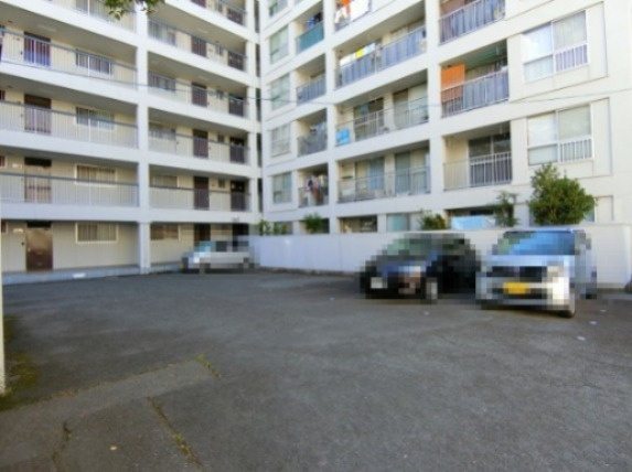 泉ヶ丘コーポラスの洗面所