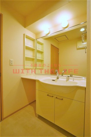 セジュール合川南【キャッシュバック対象物件】の独立洗面台|独立洗面化粧台付き