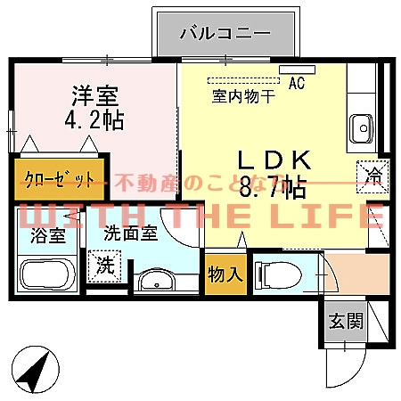 セジュール合川南【キャッシュバック対象物件】の間取り