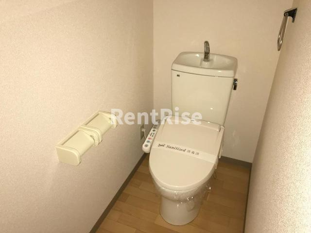 コーポ２５のトイレ|シャワー付トイレ