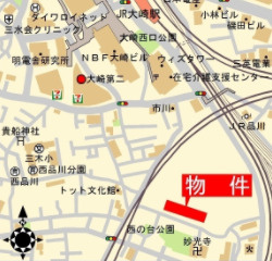 【地図】 | 大崎ガーデンレジデンス