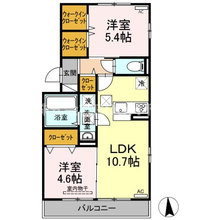 ヴァンヴェールの間取り