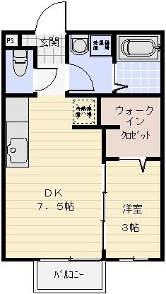 chic vague（シークヴァーグ）の間取り