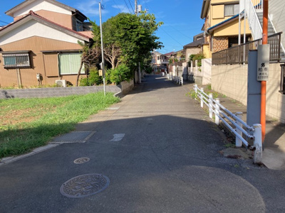【前面道路含む現地写真】 | 南逆井四丁目