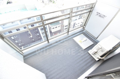 【バルコニー】 | エス・キュート梅田東 | お洗濯にも便利なバルコニー付き