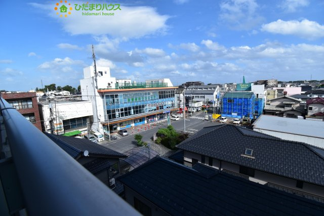 北本駅前ダイヤモンドマンションの展望|5階部分につき眺望良好！！