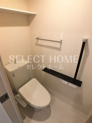 【トイレ】 | ゲストハウス．３８ | コンパクトで使いやすいトイレです