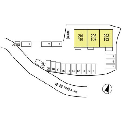 【区画図】 | セゾン・サンパティーク