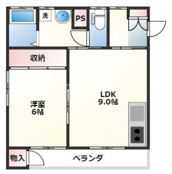 カナダコーポの間取り