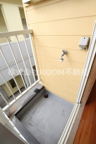 田中コーポのバルコニー|開放的で明るい空間を演出してくれるバルコニーです