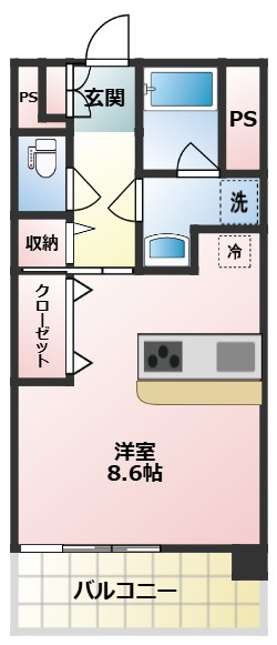 ブランシュールの間取り
