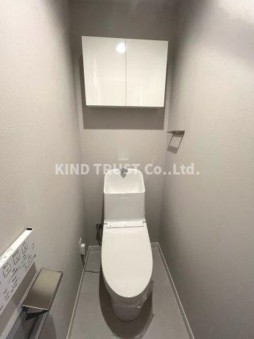 メロディーハイムTEN-ROKU 弐番館のトイレ|コンパクトで使いやすいトイレです