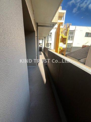 メロディーハイムTEN-ROKU 弐番館のバルコニー|バルコニーがあります