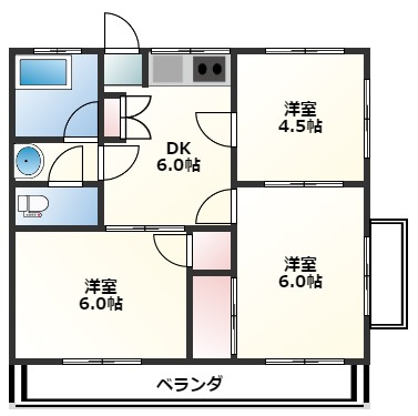 M’ｓの間取り