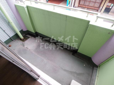 【バルコニー】 | 丸栄マンション九条 | バルコニーです