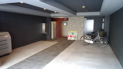 【その他共用部分】 | Resonance西陣 | 屋内駐輪場