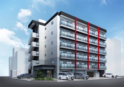 【外観パース】 | ファーベル新田Ⅲ