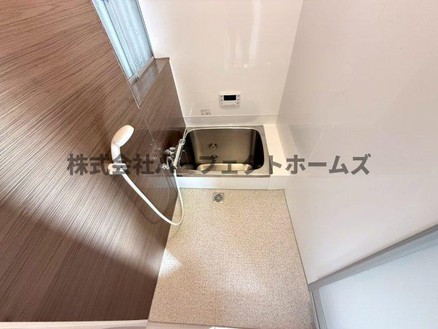 香里北之町戸建　賃貸の浴室|日々の疲れを癒すお風呂付です