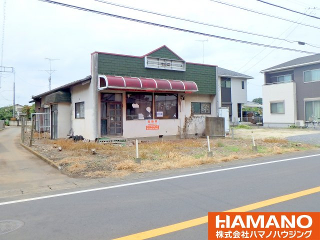 筑西市井上土地　約97坪の外観|物件の外観です　建物解体後更地渡しです