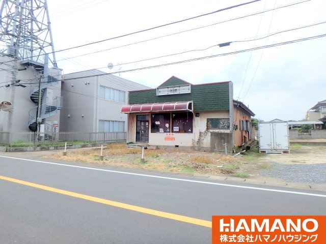 筑西市井上土地　約97坪の外観|物件の外観です　建物解体後更地渡しです