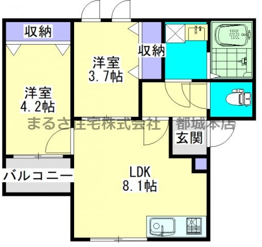 ルーチェ吉尾の間取り