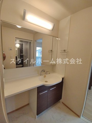 【洗面所】 | ハピネスⅤ