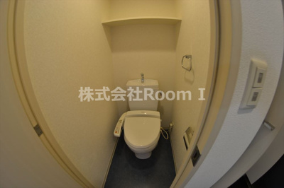 【トイレ】 | ミュプレ北浜 | 清潔感のあるトイレです