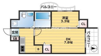 【間取り】 | セレニテ上町台