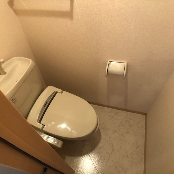 熊本市東区御領５丁目のアパートのトイレ
