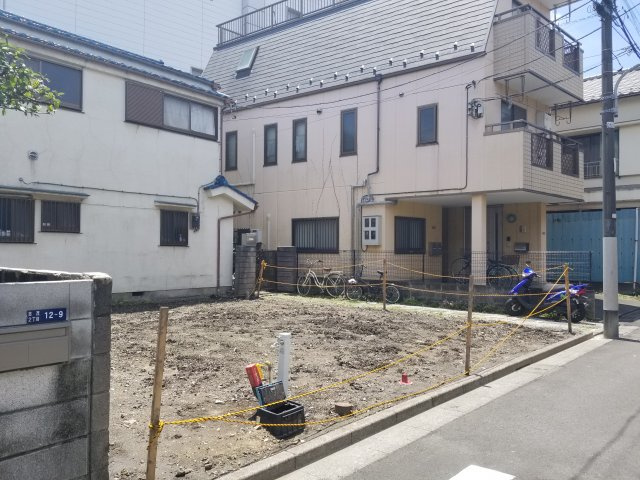 【外観】 | 北区志茂２丁目 新築戸建 | 更地になりました！延床面積93.55㎡の4LDK+Pを建築致します。暖かい日差しの射し込む整形地！