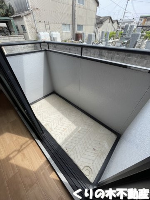 【バルコニー】 | ベル・セゾン | 同タイプのお部屋です（現況を優先します）