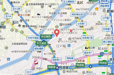 【地図】 | ZEUS西梅田プレミアム