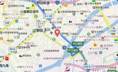 【地図】 | フジパレス福島サウス