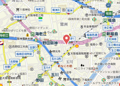 【地図】 | リーブル福島Ⅱ