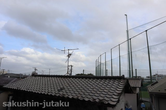 ダイアパレス船橋はさま台の展望|前面は棟無のため陽当り、通風良好