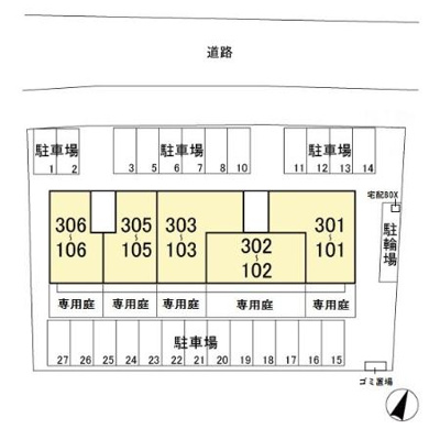 【区画図】 | ラランジャ