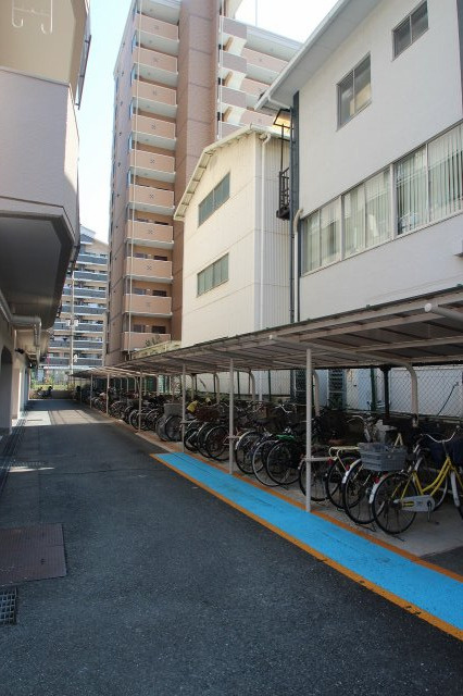 ハイマートすみれのその他共用部分|駐輪場です。