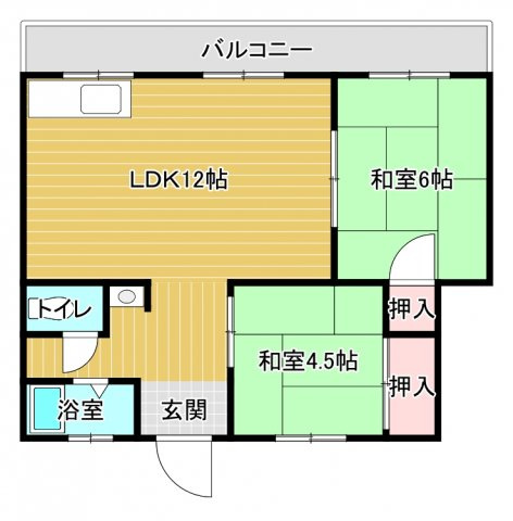 【間取り】 | 小林ハイツ
