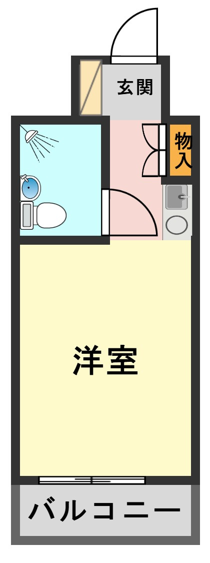 ライオンズマンション西小岩第三の間取り