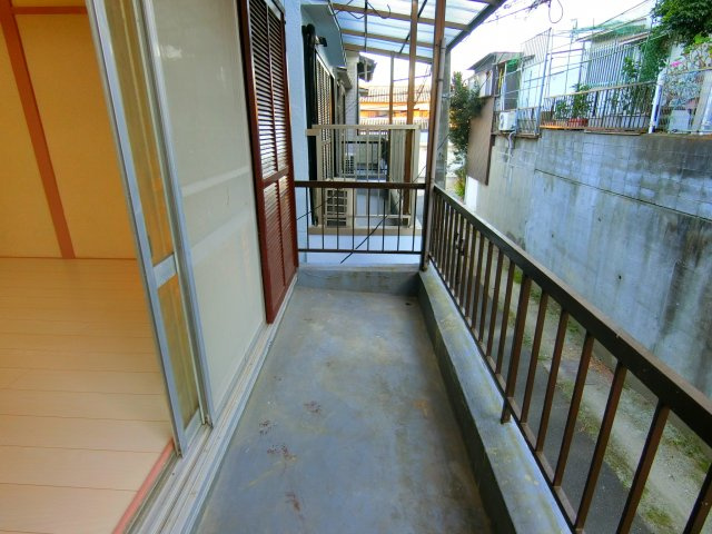 茱萸木6丁目戸建のバルコニー