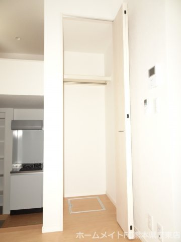 熊本市中央区八王寺町のアパートの収納